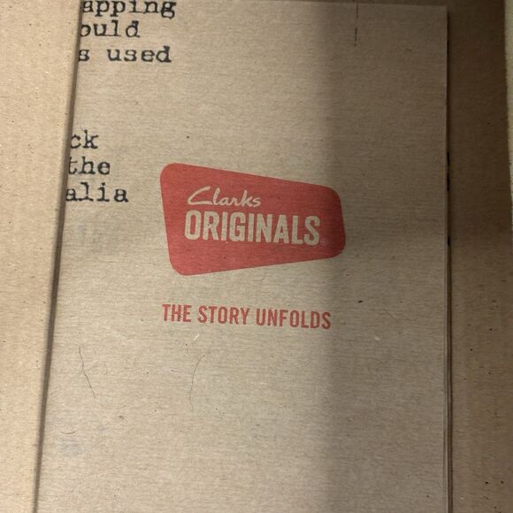 Clarks Desert Boot 12 M Men's Chukka Black Charles F. Stead Leather Upper W/Box - Picture 14 of 16